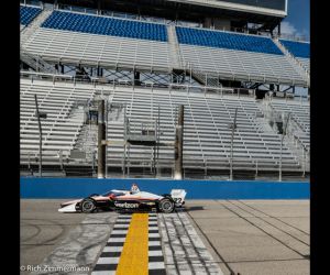 Indy Car Firestone Tire test at the Milwaukee Mile 2023