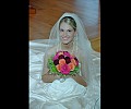 Beautiful bride with flowers